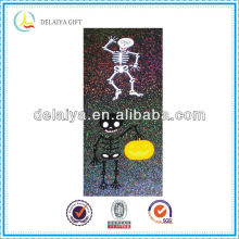 Beautiful transparent laser pvc sticker for Hallowmas